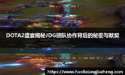 DOTA2盛宴揭秘JDG团队协作背后的秘密与默契